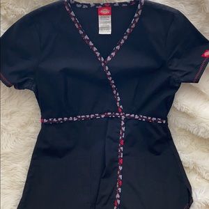 Dickies x-small scrub top